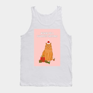 Ginger Cat Lovers Puuurrfect Christmas Tank Top